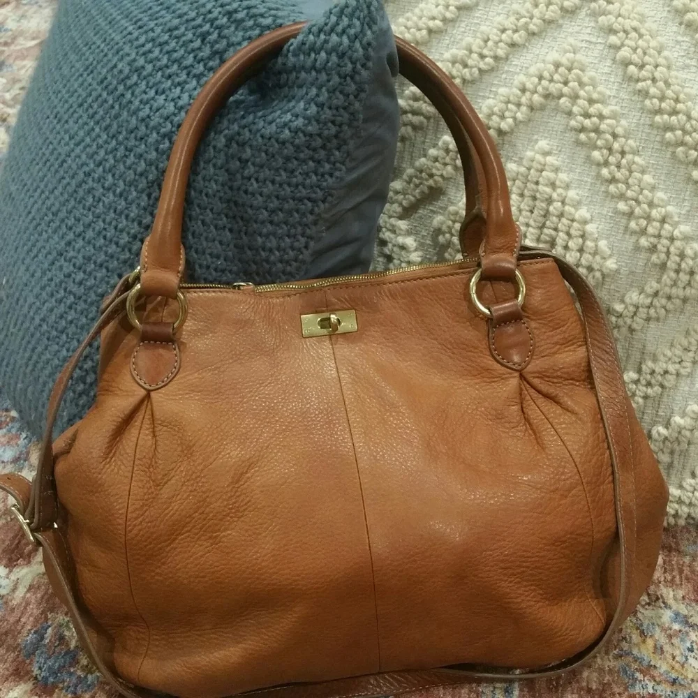 J.CREW ICONIC BROMPTON HOBO BAG-USED
